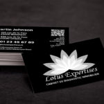 Design Lotus Expertises – Carte de visite