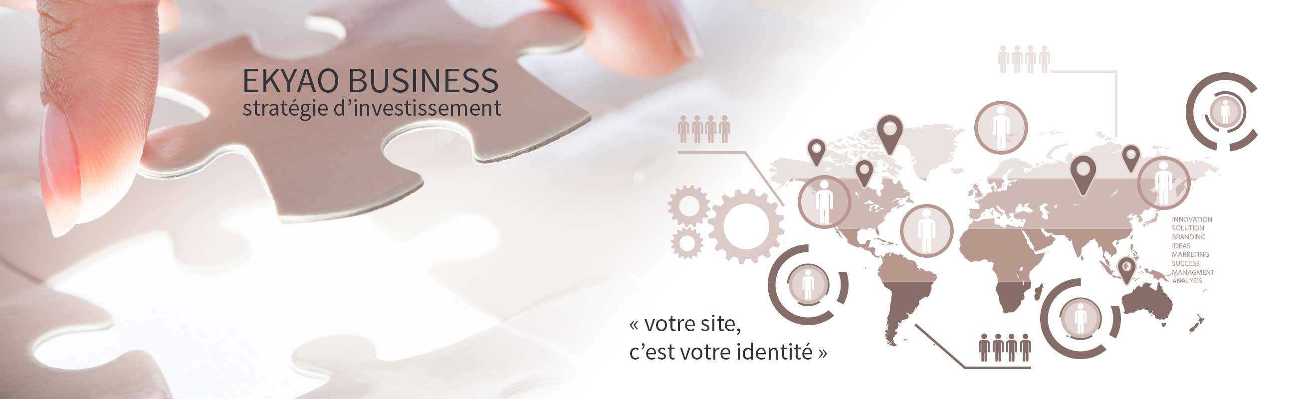 Ekyao Business - Web design. Stratégie d'investissement